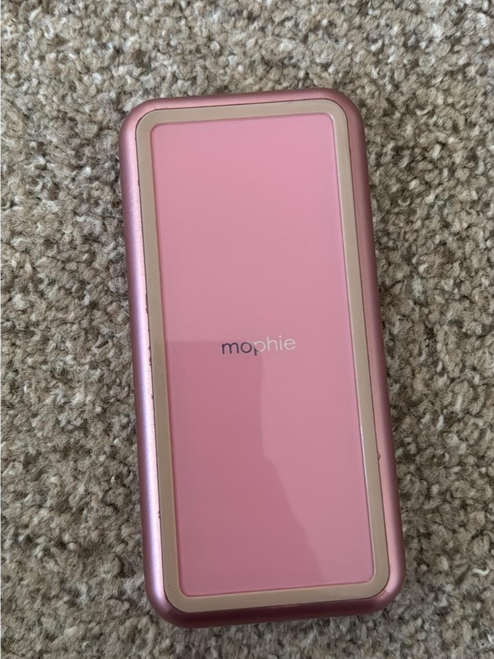 mophie Pink Portable Power Bank Charger